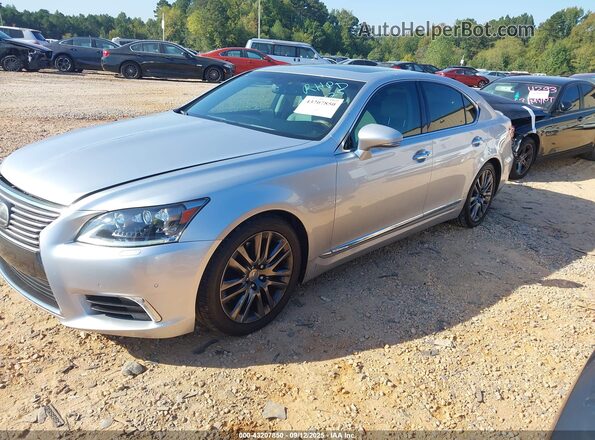 JTHBL5EF7G5141332 2016 LEXUS LS 460 Silver წინა მარცხენა ხედი სამი მეოთხედიდან