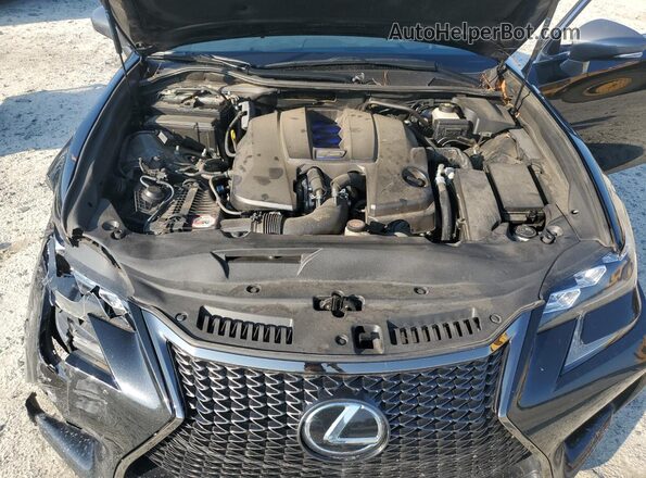 JTHBP1BL7GA000520 2016 LEXUS GS-F Charcoal Vista interior trasera