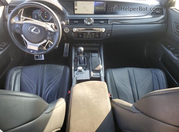 JTHBP1BL7GA000520 2016 LEXUS GS-F Charcoal Vista del salpicadero