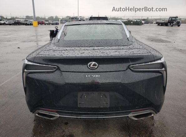 JTHBP5AY1LA007350 2020 LEXUS LC Black Հետևի տեսք