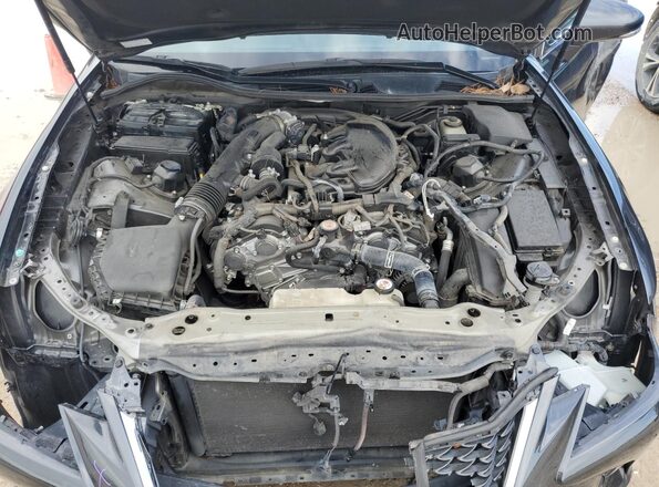 JTHBZ1BL0JA013935 2018 LEXUS GS Угольный Вид задней части салона