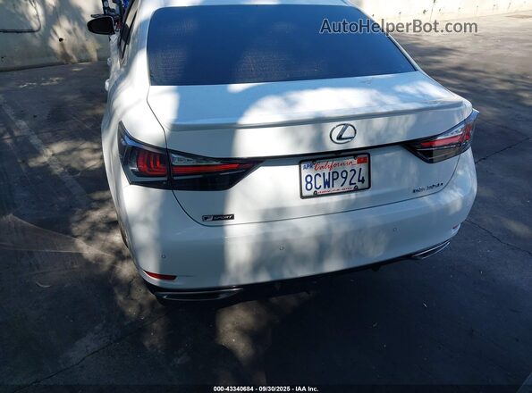 JTHBZ1BL0JA015023 2018 LEXUS GS 350 White 