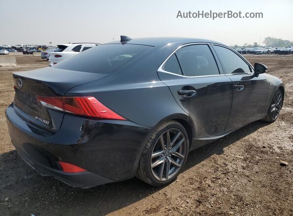 JTHC81D28J5027909 2018 LEXUS IS Black 
