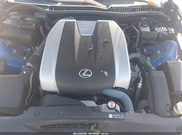 JTHC81F27M5044556 2021 LEXUS IS 300 Синий Вид сзади