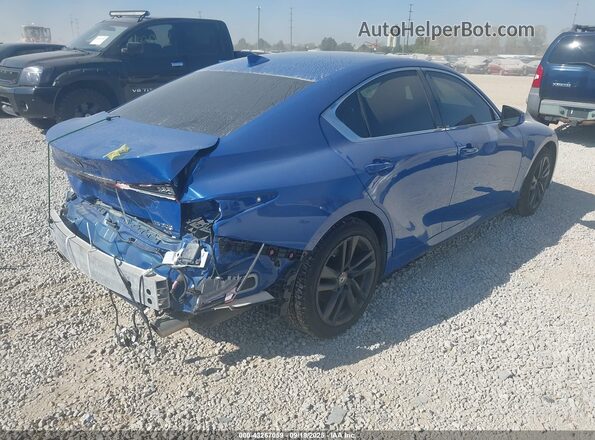 JTHC81F27M5044556 2021 LEXUS IS 300 Синий Задняя правая четверть