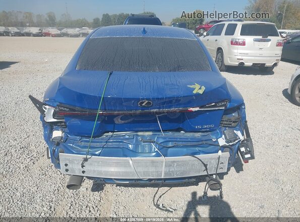 JTHC81F27M5044556 2021 LEXUS IS 300 Синий 