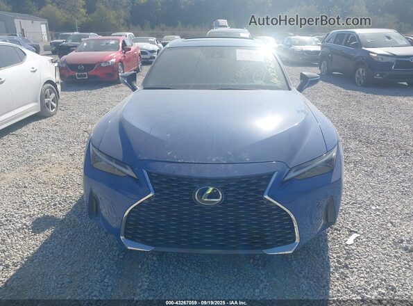 JTHC81F27M5044556 2021 LEXUS IS 300 Синий Вид щитка приборов