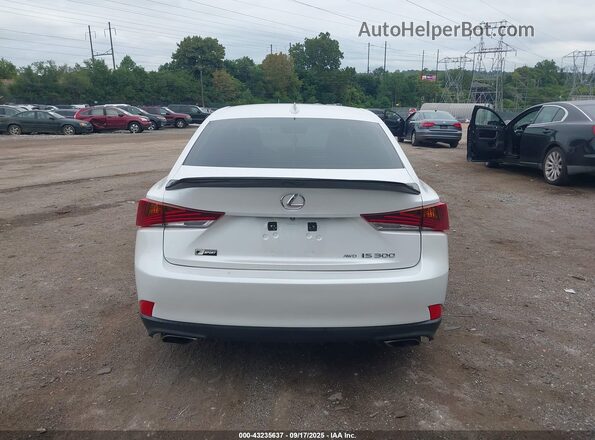 JTHCM1D21H5023903 2017 LEXUS IS 300 White 