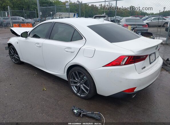 JTHCM1D27G5014525 2016 LEXUS IS 300 White უკანა მარცხენა