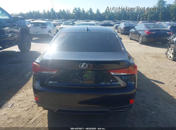 JTHCM1D28H5018925 2017 LEXUS IS 300 Black 