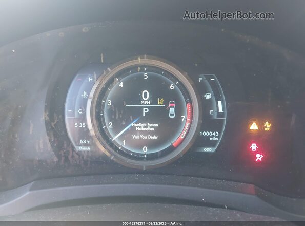 JTHCM1D28H5018925 2017 LEXUS IS 300 Black Widok tylnych siedzeń
