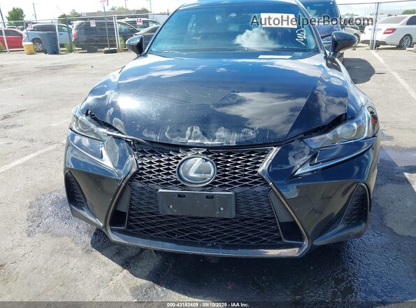 JTHCM1D28H5021534 2017 LEXUS IS 300 Black Vista frontal