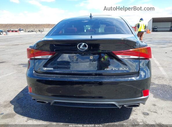 JTHCM1D28H5021534 2017 LEXUS IS 300 Black 