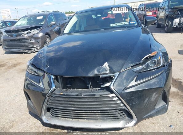 JTHCM1D2XH5019896 2017 LEXUS IS 300 Black Vista del cuadro de instrumentos