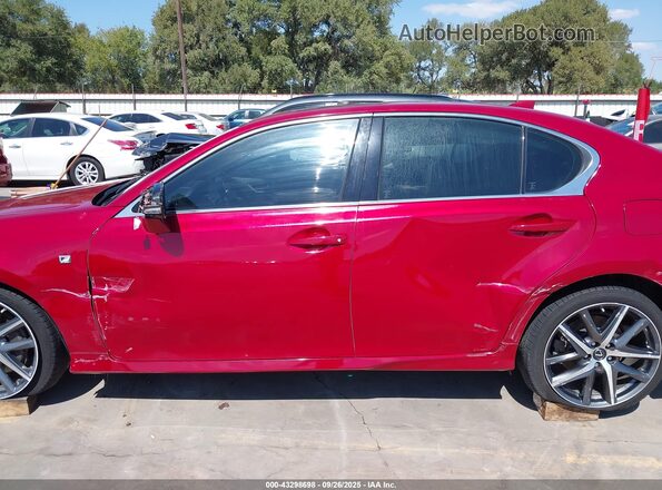 JTHCZ1BL2HA004779 2017 LEXUS GS 350 Red Панорамний вид салону 360°