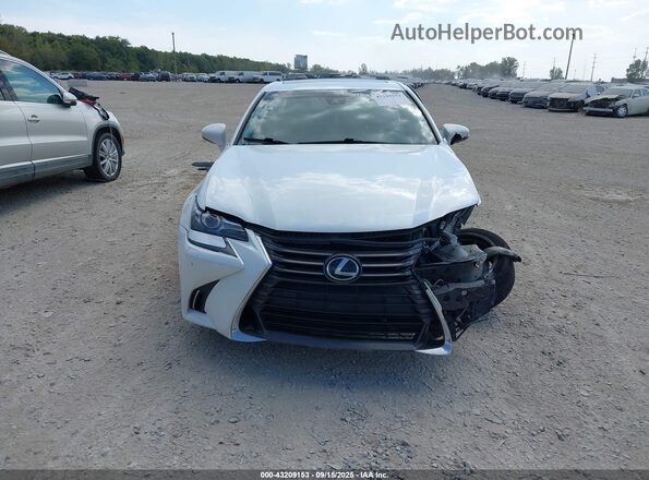 JTHCZ1BL2HA006046 2017 LEXUS GS 350 White Вид панелі приладів