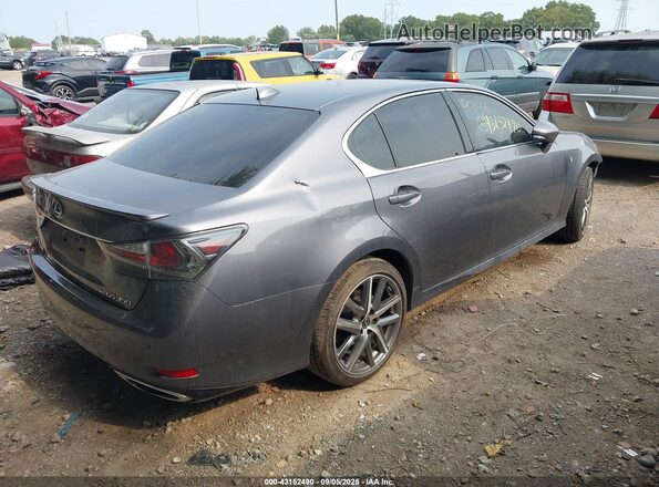 JTHCZ1BL7GA003156 2016 LEXUS GS 350 Серый Задняя правая четверть