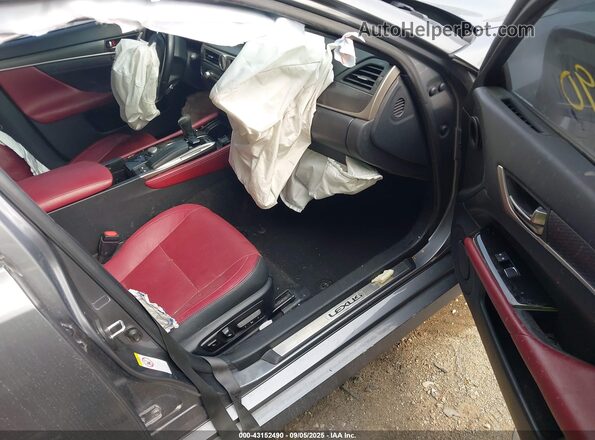 JTHCZ1BL7GA003156 2016 LEXUS GS 350 Серый Вид салона спереди