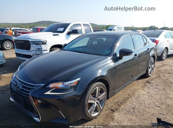 JTHCZ1BLXHA006053 2017 LEXUS GS 350 Black Przód lewy