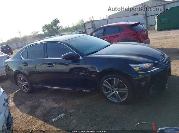 JTHCZ1BLXHA006053 2017 LEXUS GS 350 Black Widok wnętrza z tyłu