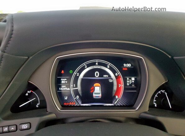 JTHD51GF7P5011835 2023 LEXUS LS Burgundy Vista del cuadro de instrumentos