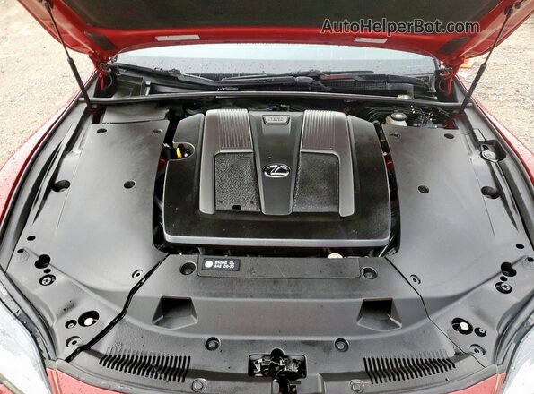 JTHD51GF7P5011835 2023 LEXUS LS Burgundy Vista interior trasera