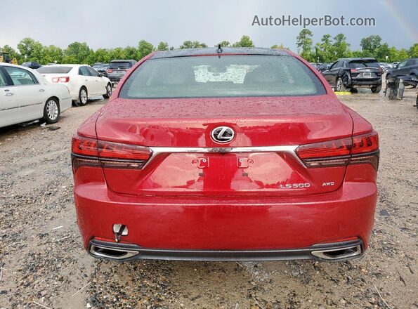 JTHD51GF7P5011835 2023 LEXUS LS Burgundy Vista trasera