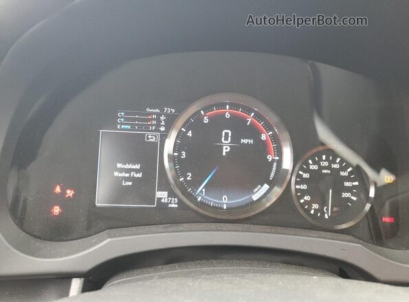 JTHDP5BC3M5008070 2021 LEXUS RC-F Red ხელსაწყოთა პანელის ხედი
