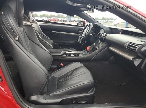 JTHDP5BC3M5008070 2021 LEXUS RC-F Red წინა სალონის ხედი