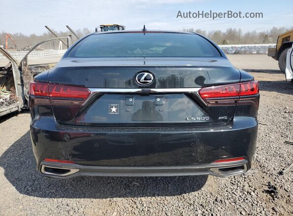 JTHG5LGF7R5012348 2024 LEXUS LS Black Հետևի տեսք