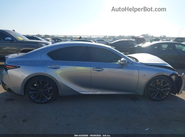 JTHGZ1B20P5061465 2023 LEXUS IS 350 Silver Widok wnętrza z tyłu