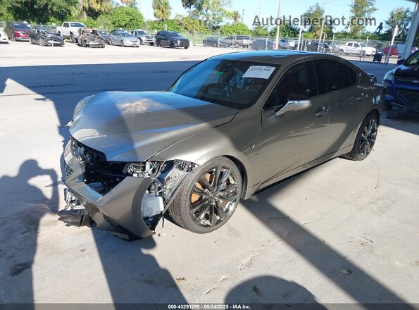 JTHGZ1B20P5065368 2023 LEXUS IS 350 Silver Przód lewy