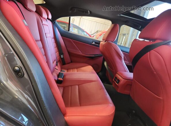 JTHGZ1B22N5053462 2022 LEXUS IS Gray Vista de los asientos traseros
