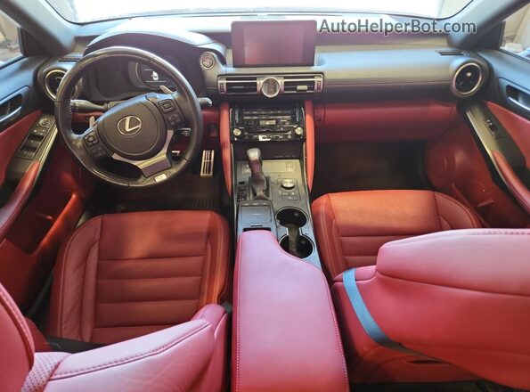 JTHGZ1B22N5053462 2022 LEXUS IS Gray Vista del salpicadero
