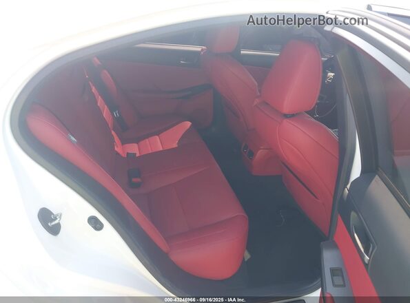 JTHGZ1B23P5062447 2023 LEXUS IS 350 White Widok naklejki z numerem VIN