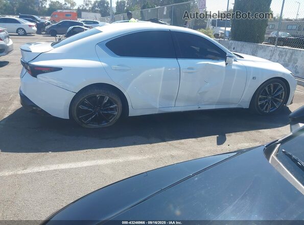 JTHGZ1B23P5062447 2023 LEXUS IS 350 White Widok wnętrza z tyłu