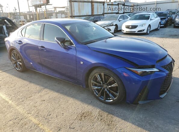 JTHGZ1B27P5065495 2023 LEXUS IS Синий Вид спереди