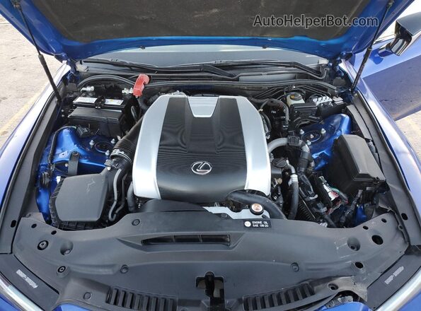 JTHGZ1B27P5065495 2023 LEXUS IS Синий Вид подкапотного пространства