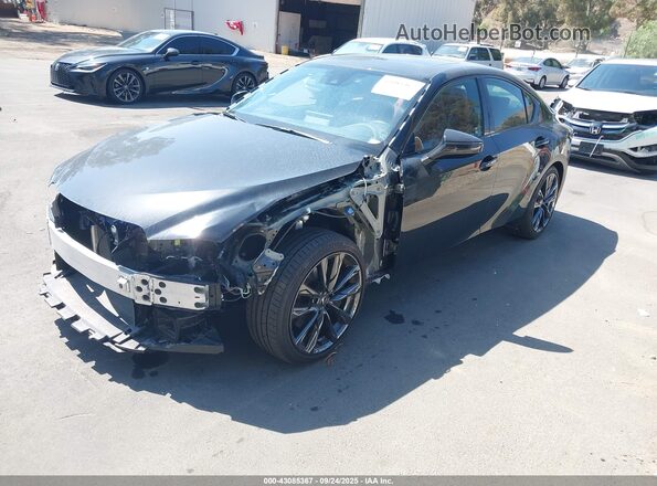 JTHGZ1B27S5087991 2025 LEXUS IS 350 Black Przód lewy