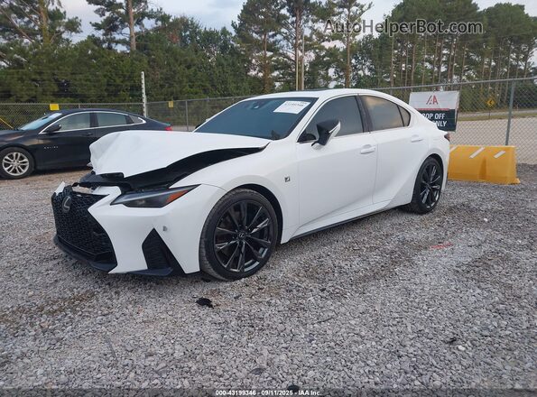 JTHGZ1B28P5067093 2023 LEXUS IS 350 White Przód lewy