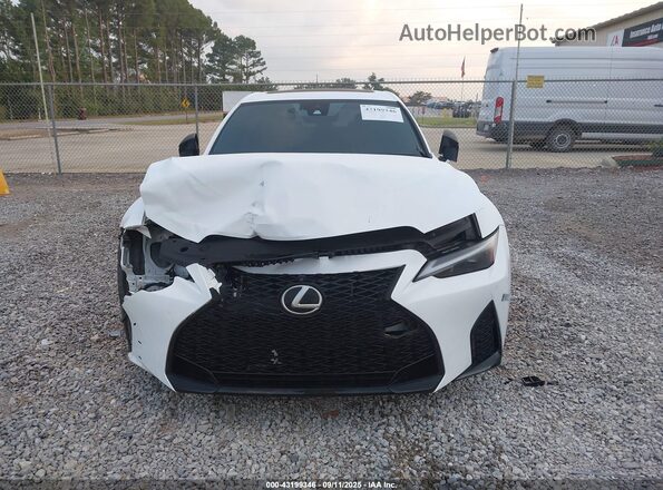 JTHGZ1B28P5067093 2023 LEXUS IS 350 White Widok zestawu wskaźników