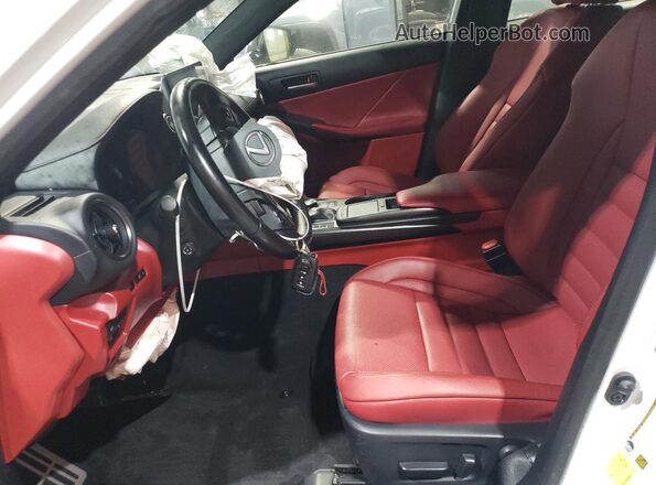 JTHGZ1E21P5028051 2023 LEXUS IS White Widok wnętrza z przodu