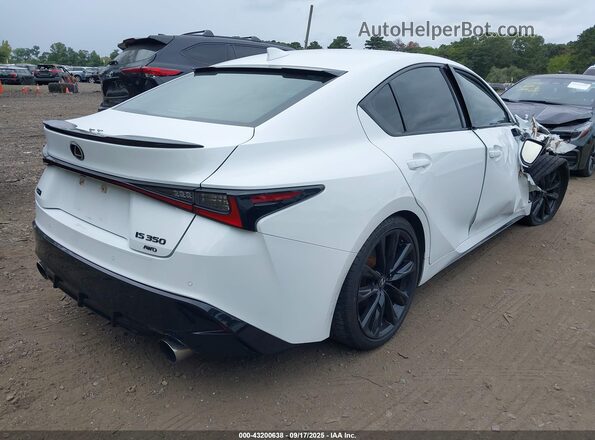 JTHGZ1E24M5020909 2021 LEXUS IS 350 White Rear right
