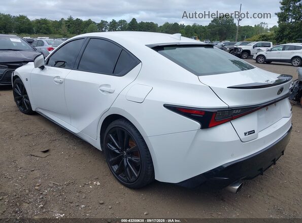 JTHGZ1E24M5020909 2021 LEXUS IS 350 White Rear left