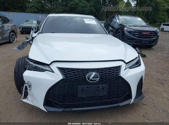 JTHGZ1E24M5020909 2021 LEXUS IS 350 White Instrument cluster view