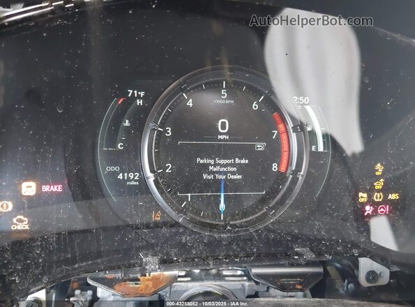 JTHGZ1E26S5040740 2025 LEXUS IS Black Widok tylnych siedzeń