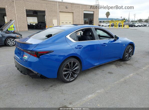 JTHGZ1E27M5018507 2021 LEXUS IS Синий Задняя правая четверть