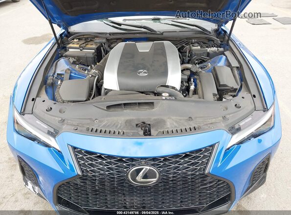 JTHGZ1E27M5018507 2021 LEXUS IS Синий Вид сзади