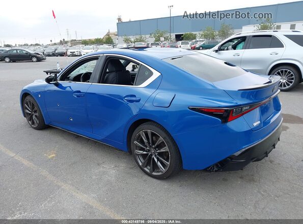 JTHGZ1E27M5018507 2021 LEXUS IS Синий Задняя левая четверть