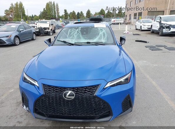 JTHGZ1E27M5018507 2021 LEXUS IS Синий Вид спереди